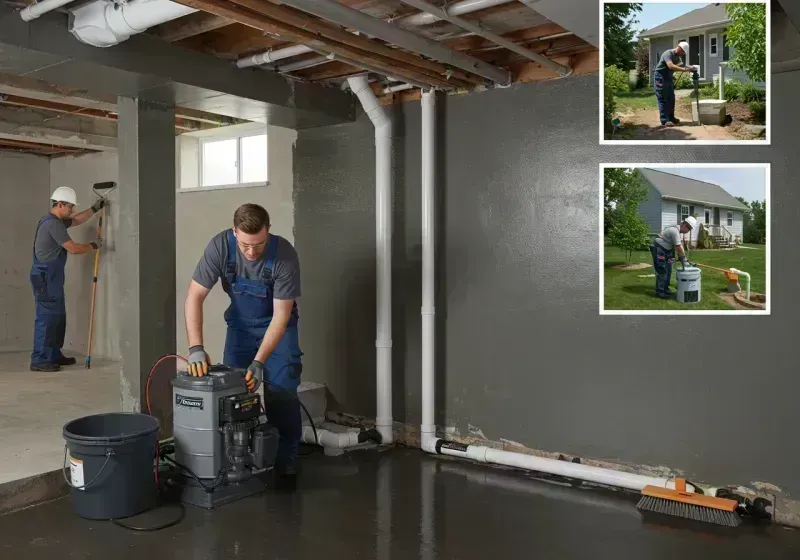 Basement Waterproofing and Flood Prevention process in Southlake, TX